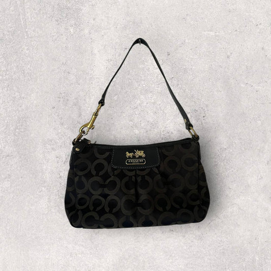 Authentic Vintage Coach Signature Shoulder Bag