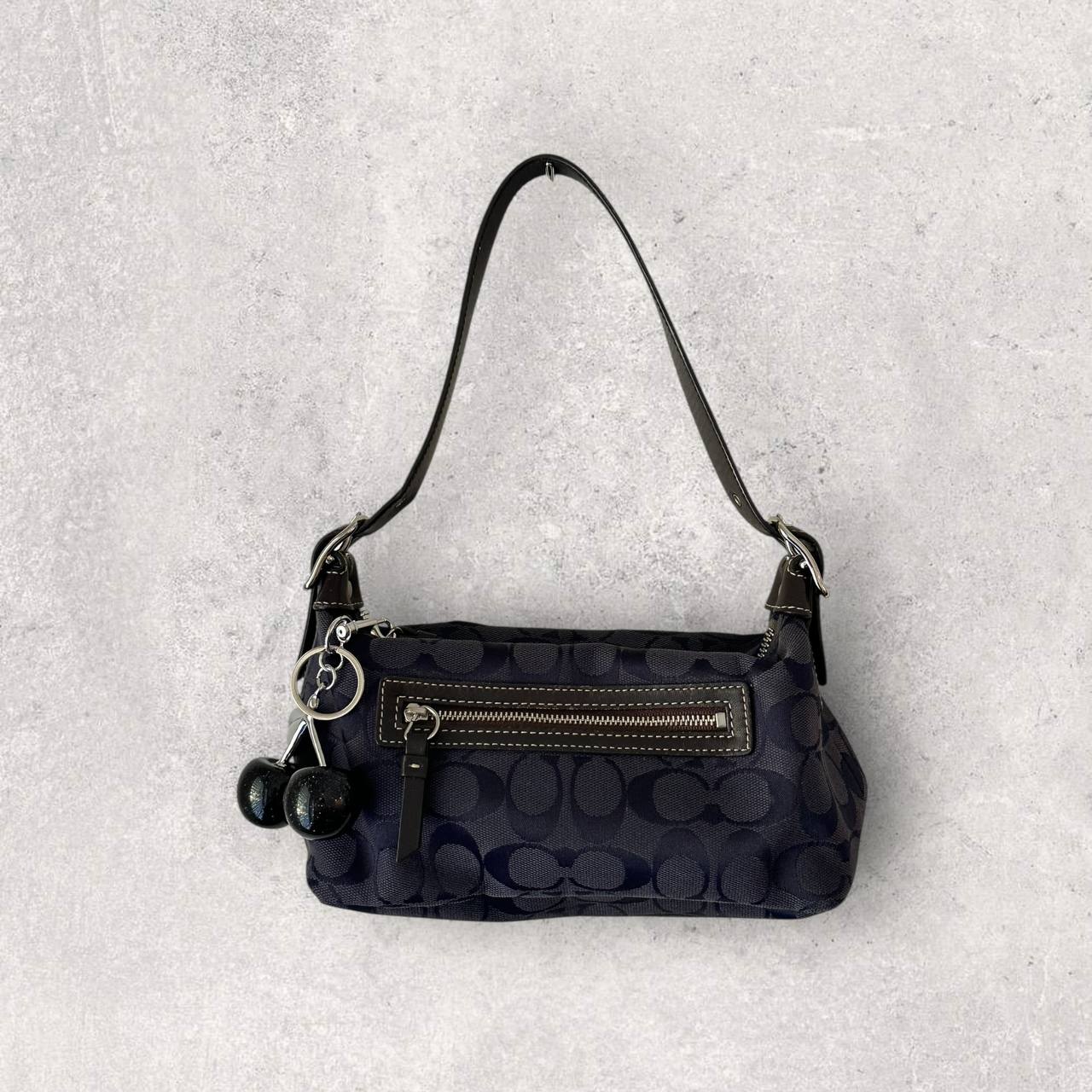 Authentic Vintage Coach Signature Shoulder Bag