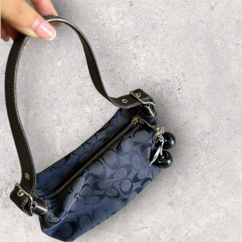 Authentic Vintage Coach Signature Shoulder Bag