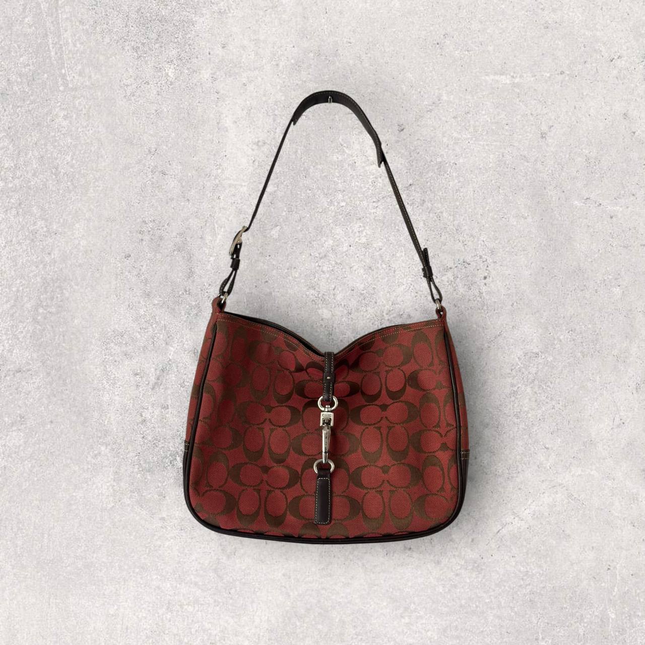 Authentic Vintage Coach Hamptons Signature Shoulder Bag