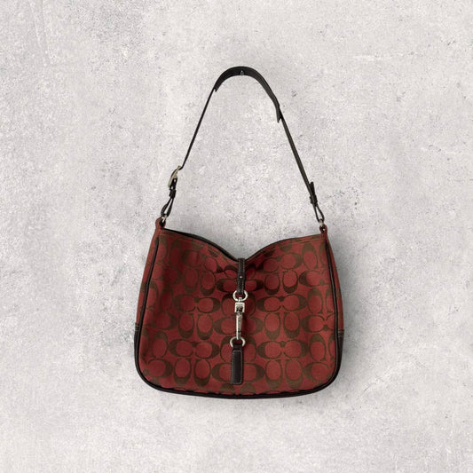 Authentic Vintage Coach Hamptons Signature Shoulder Bag