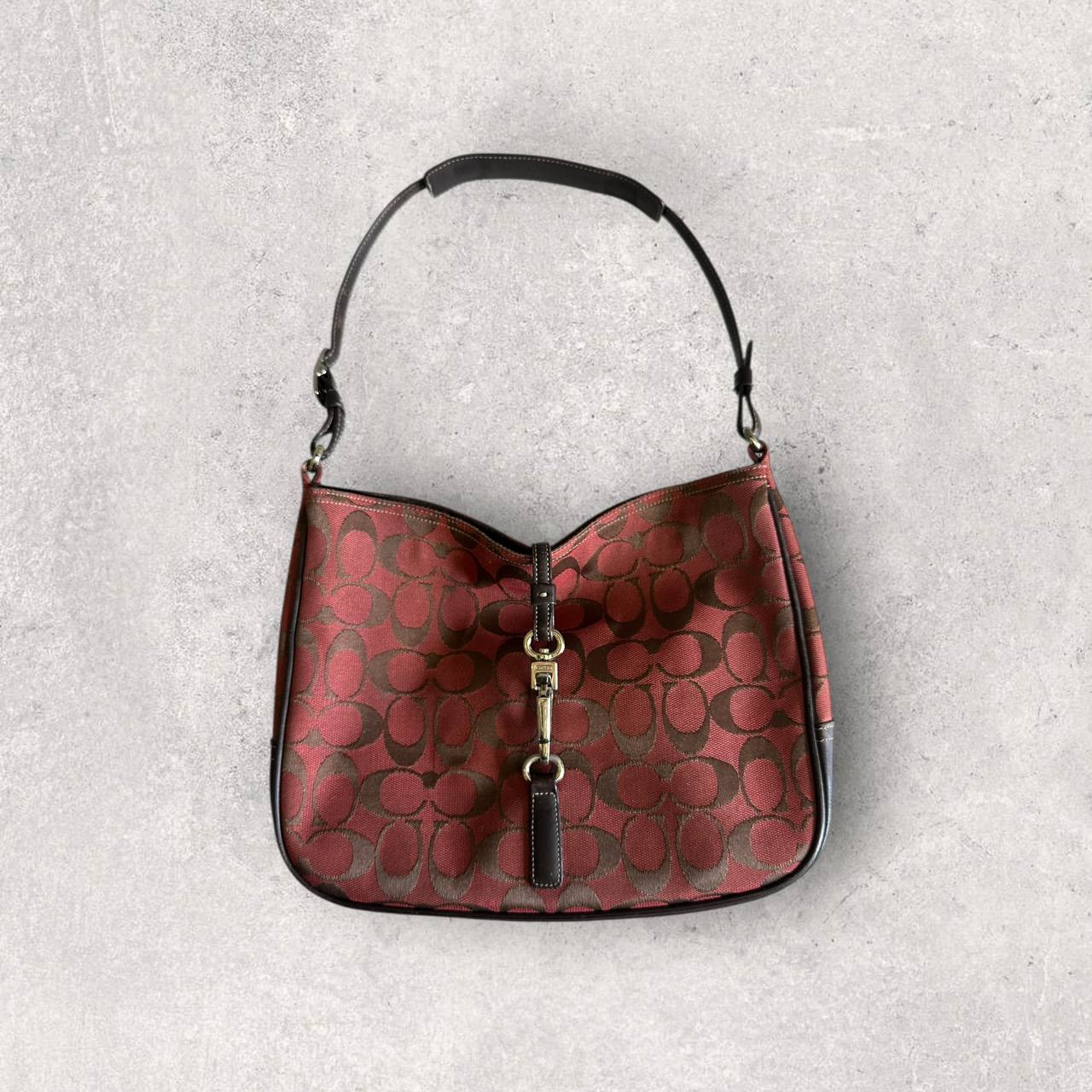 Authentic Vintage Coach Hamptons Signature Shoulder Bag