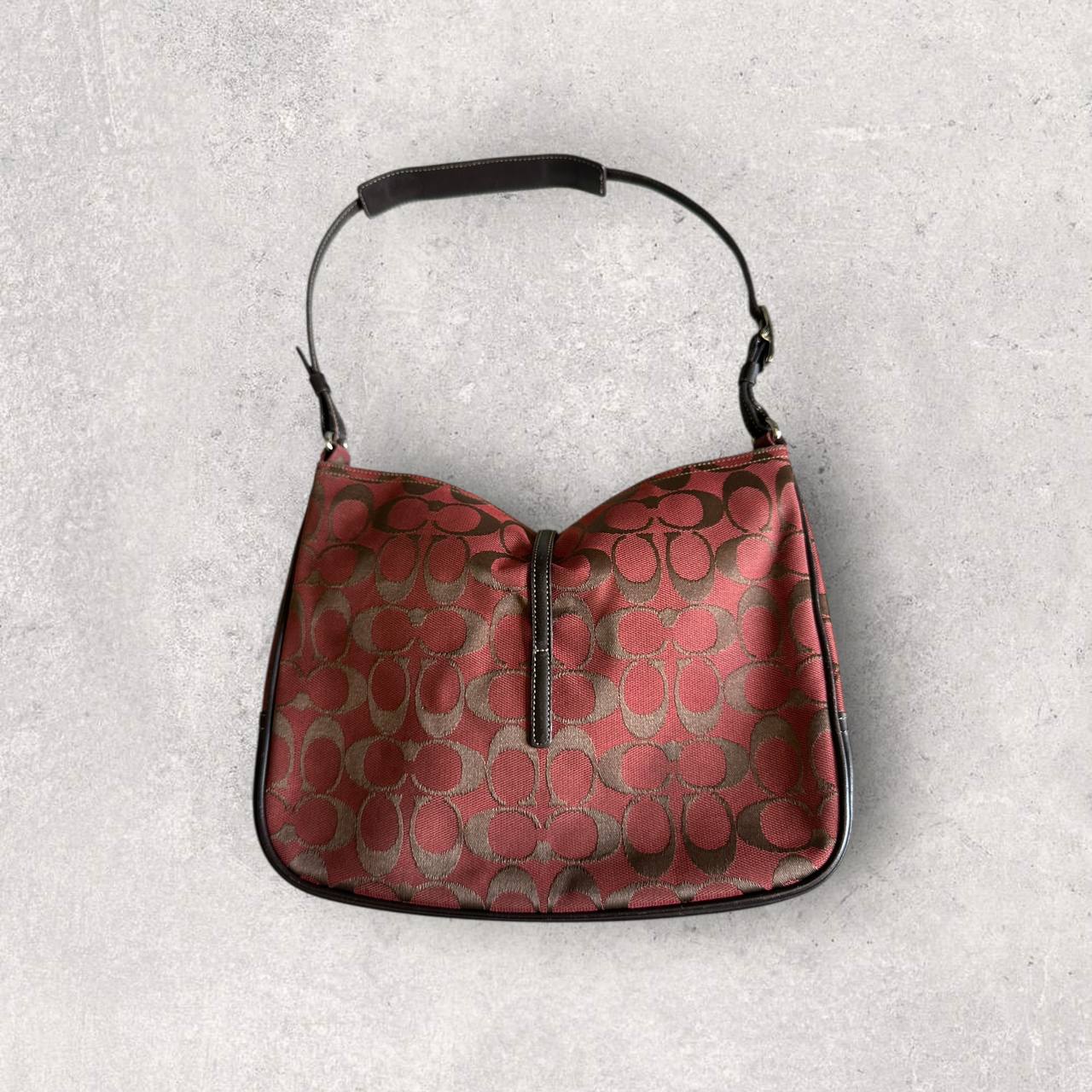 Authentic Vintage Coach Hamptons Signature Shoulder Bag