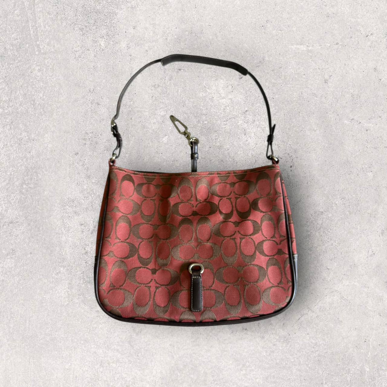 Authentic Vintage Coach Hamptons Signature Shoulder Bag