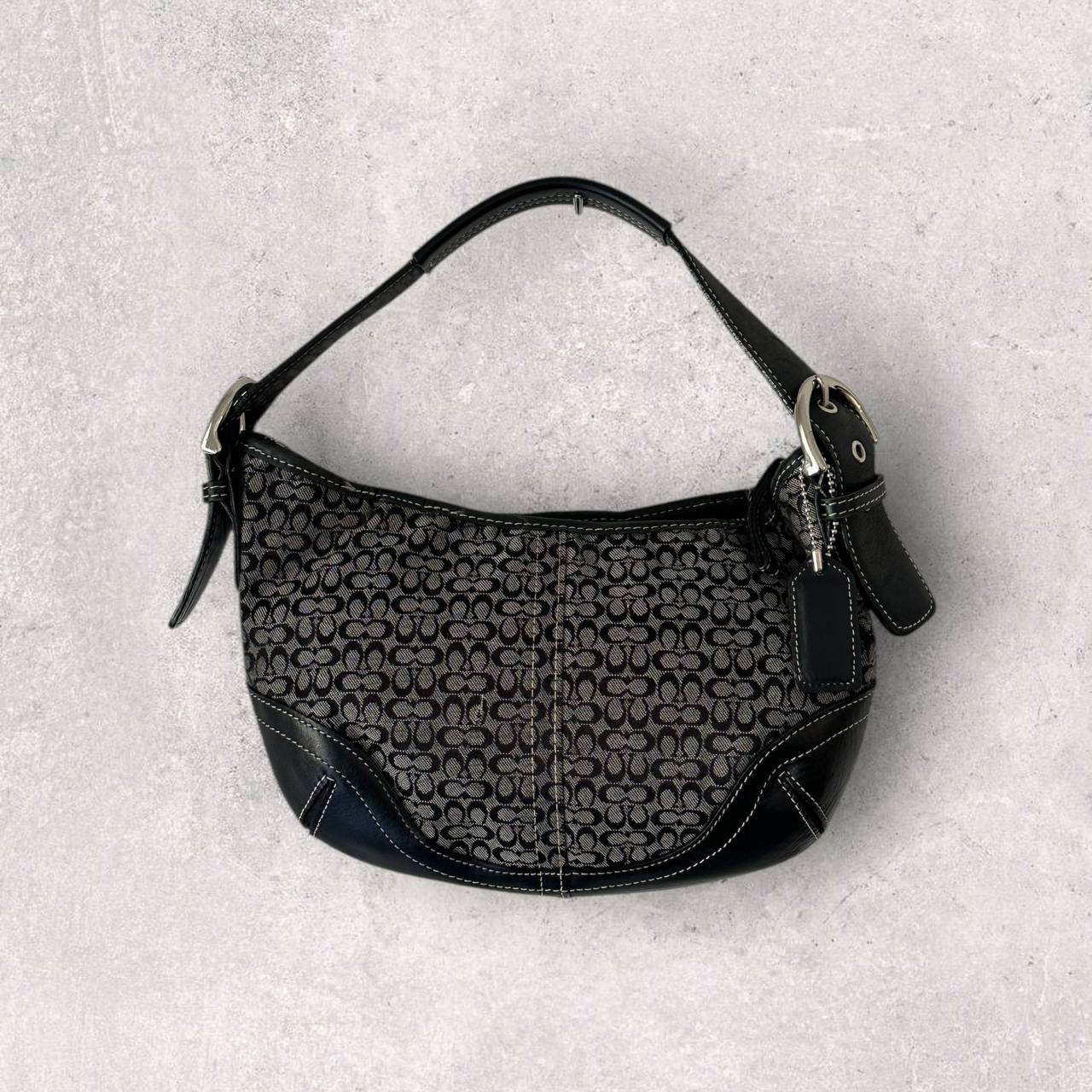 Authentic Vintage Coach Signature Hobo Bag