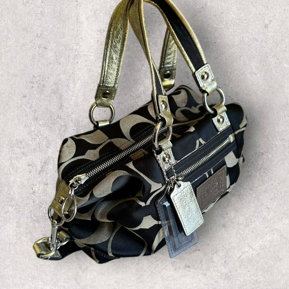 Authentic Vintage Coach Poppy Satchel Shoulder Bag
