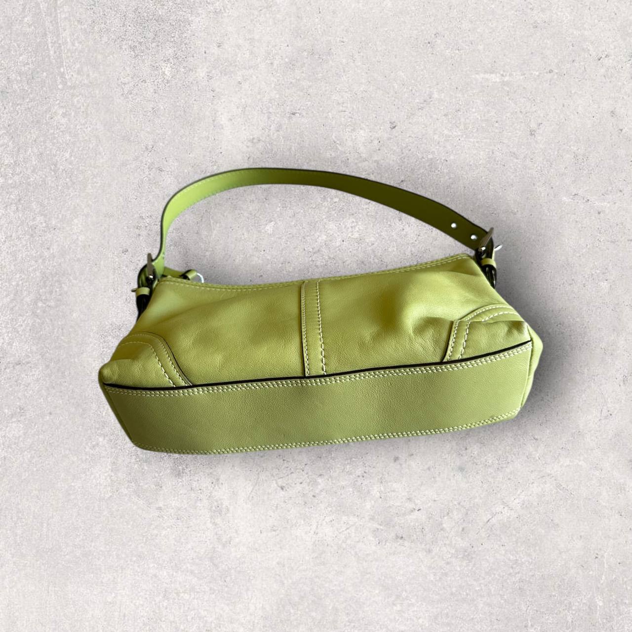 Authentic Vintage Coach Y2K Leather Shoulder Bag