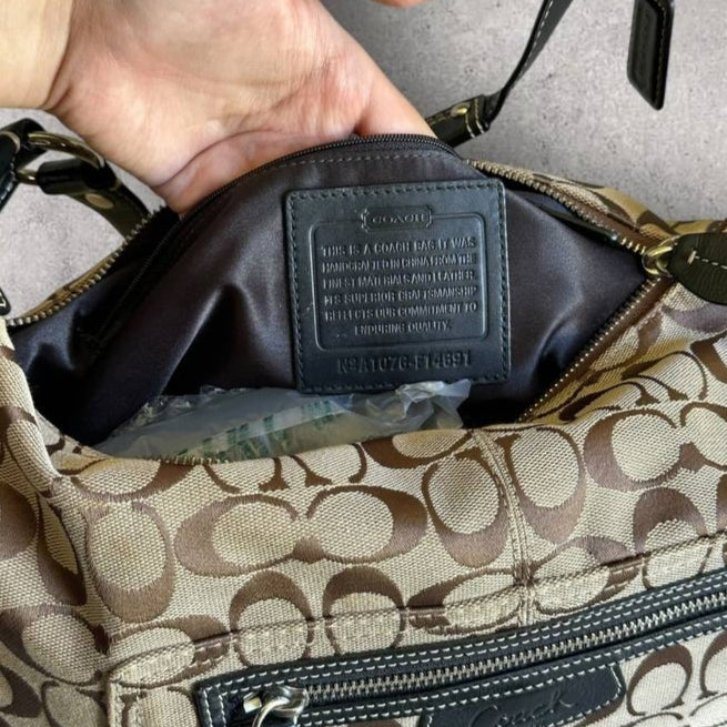 Authentic Vintage Coach Penelope Large Hobo Bag