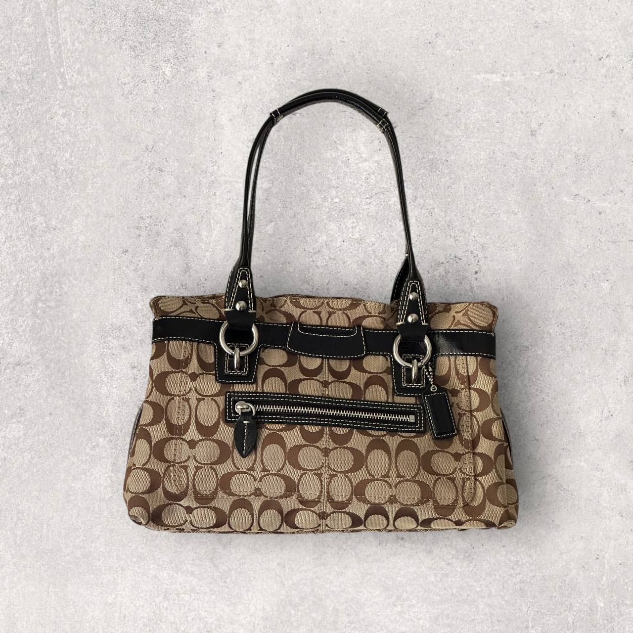 Authentic Vintage Coach Penelope Signature Satchel Bag