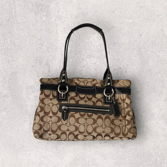 Authentic Vintage Coach Penelope Signature Satchel Bag