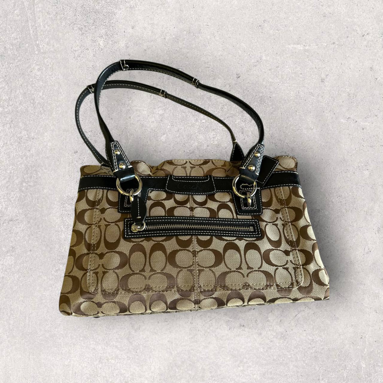 Authentic Vintage Coach Penelope Signature Satchel Bag