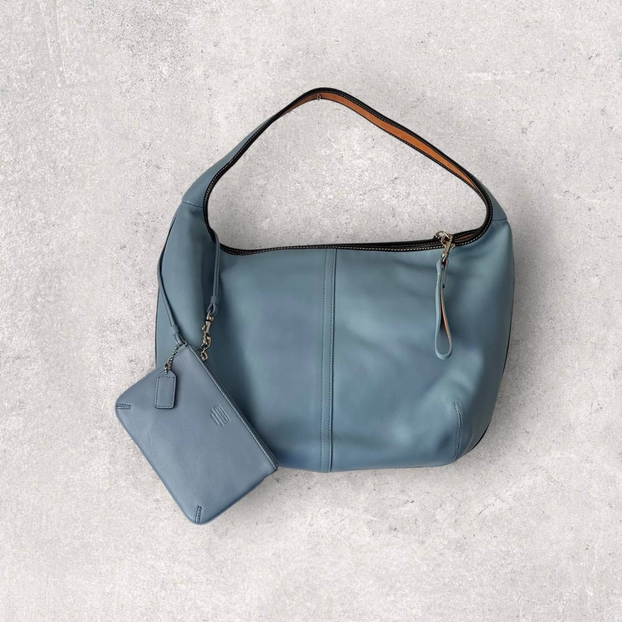 Authentic Vintage Coach Ergo Hobo Bag And Wallet