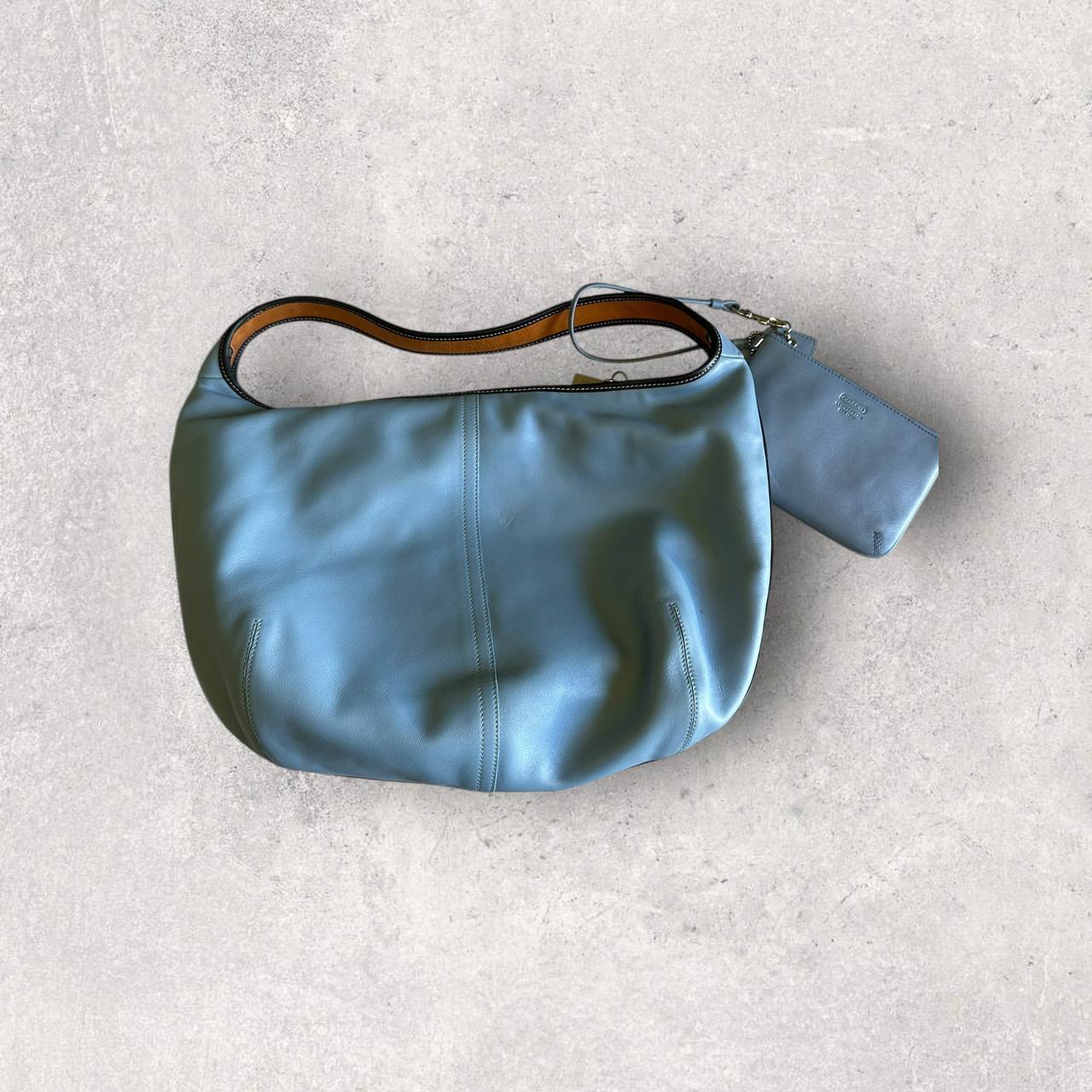 Authentic Vintage Coach Ergo Hobo Bag And Wallet