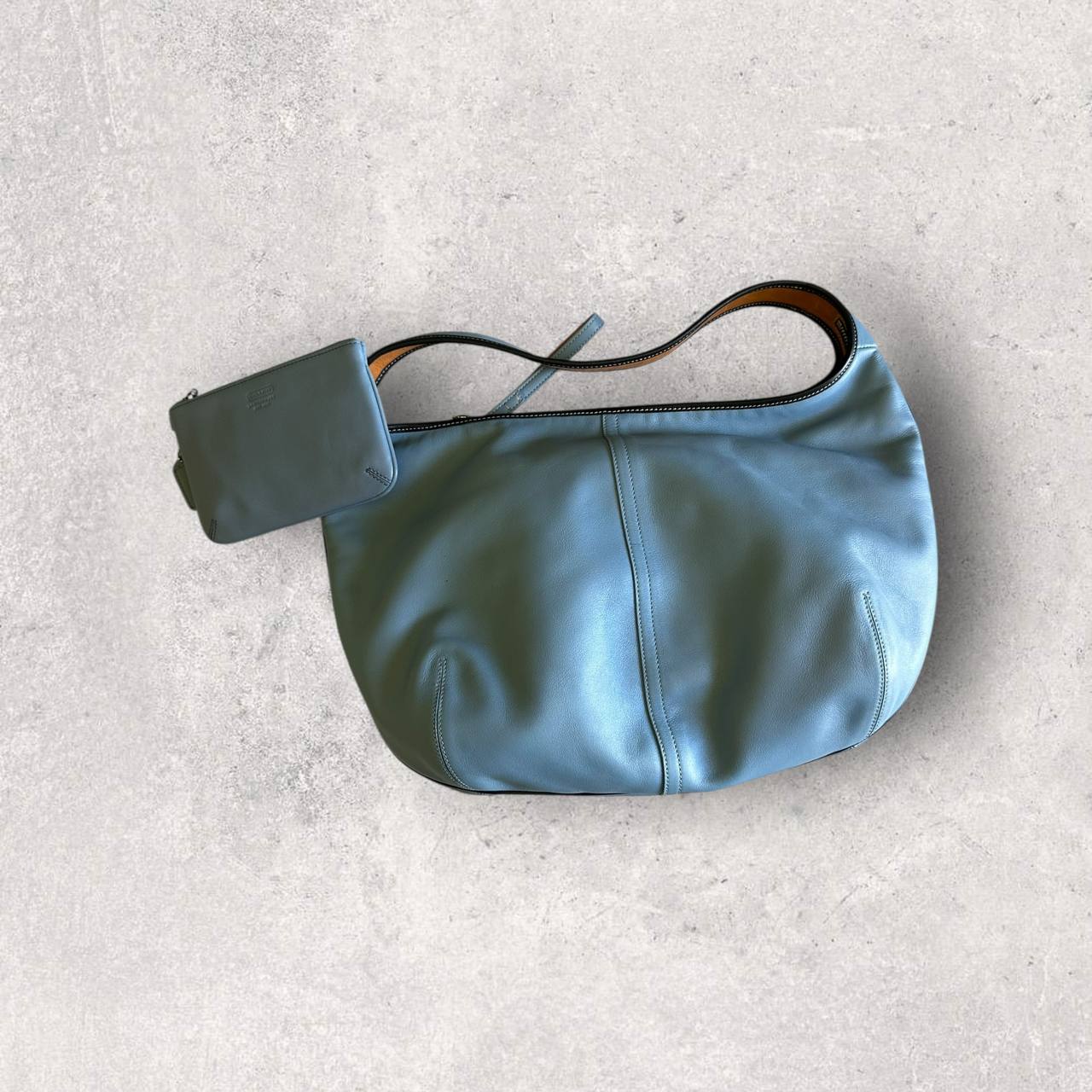 Authentic Vintage Coach Ergo Hobo Bag And Wallet