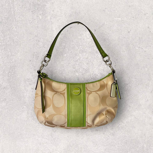 Authentic Vintage Coach Poppy Signature Shoulder Bag