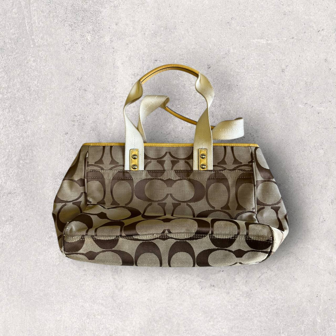 Authentic Vintage Coach Signature Tote Bag