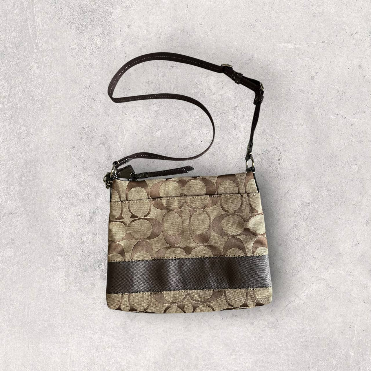 Authentic Vintage Coach Signature Shoulder/Crossbody Bag