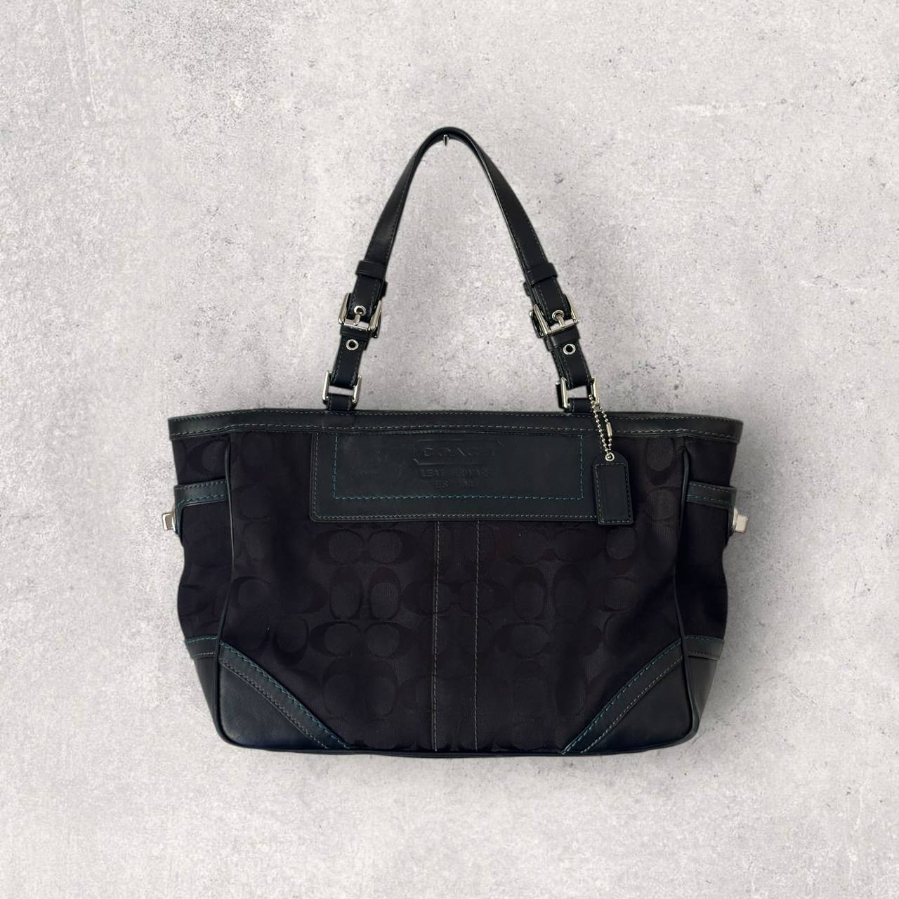 Authentic Vintage Coach Signature Gallery Tote Bag