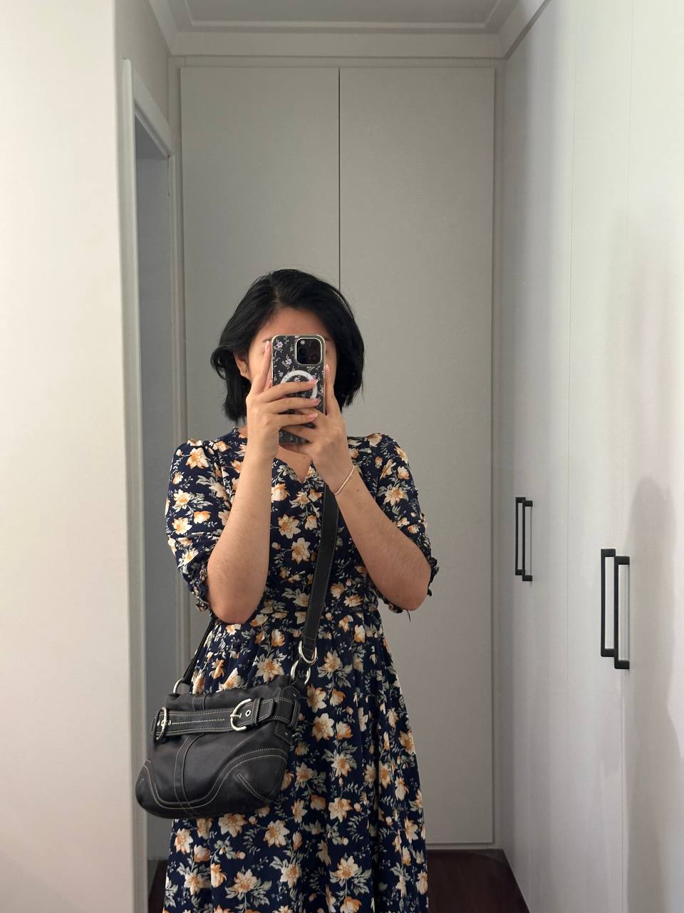 Authentic Vintage Coach Leather Shoulder/Crossbody Bag