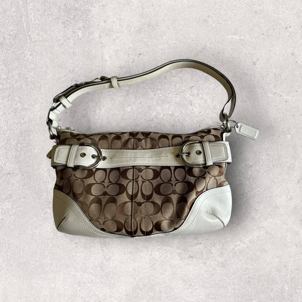 Authentic Vintage Coach Signature Shoulder/Crossbody Bag