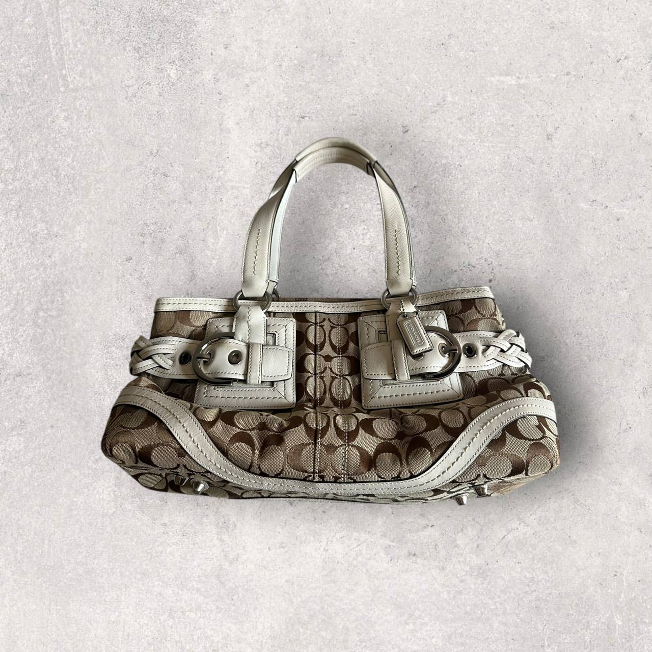 Authentic Vintage Coach Soho Signature Boston Shoulder Bag