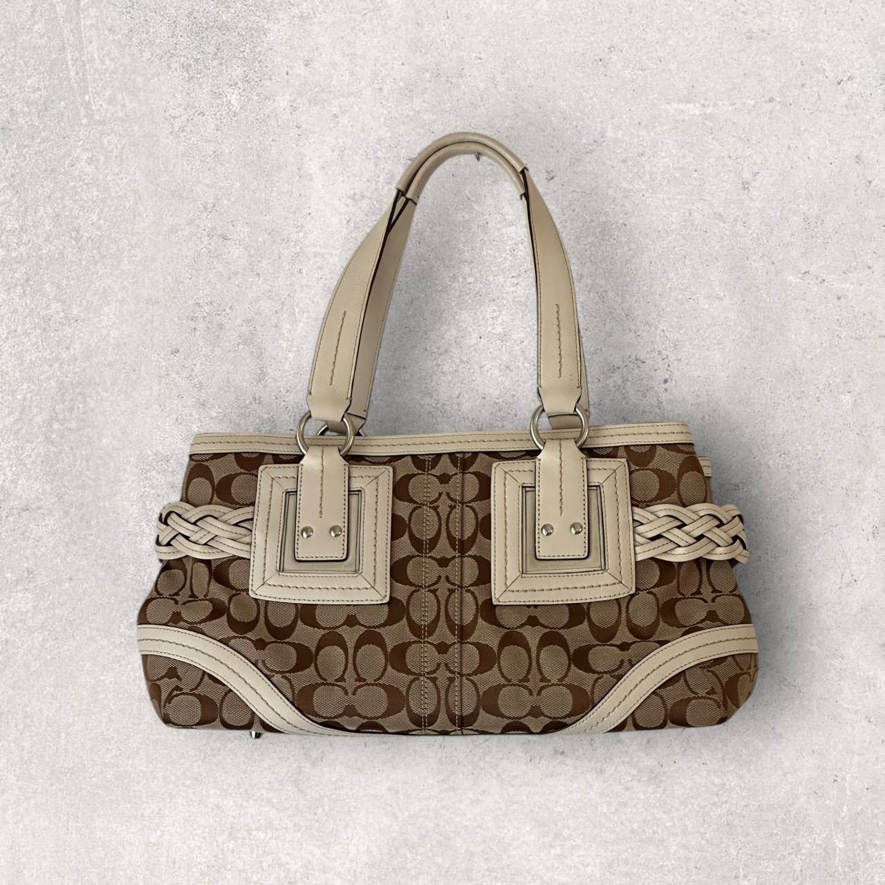 Authentic Vintage Coach Soho Signature Boston Shoulder Bag