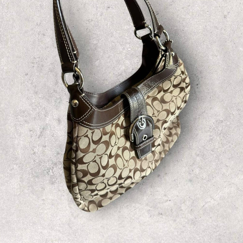 Authentic Vintage Coach Soho Signature Tote Bag