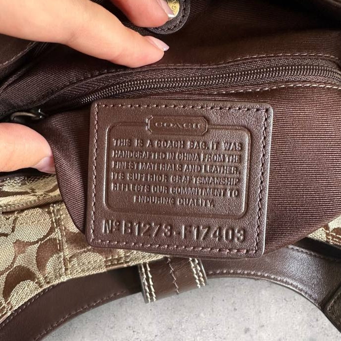 Authentic Vintage Coach Soho Signature Tote Bag