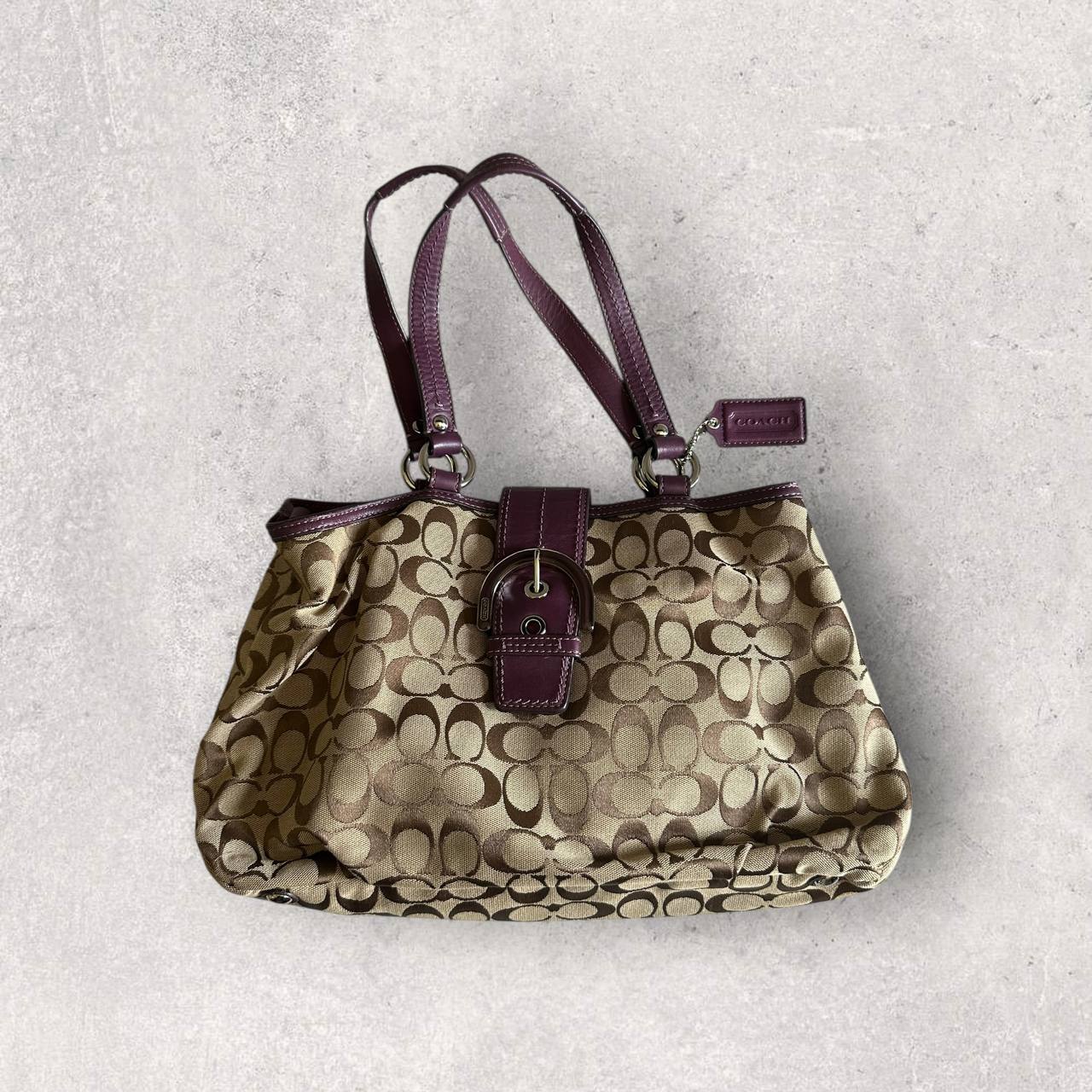 Authentic Vintage Coach Soho Signature Tote Bag