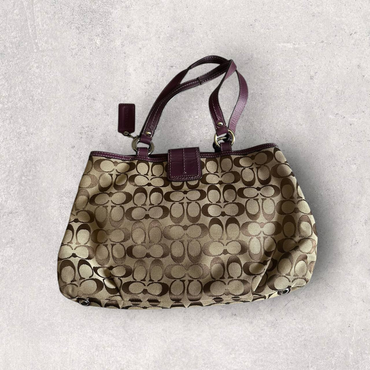 Authentic Vintage Coach Soho Signature Tote Bag
