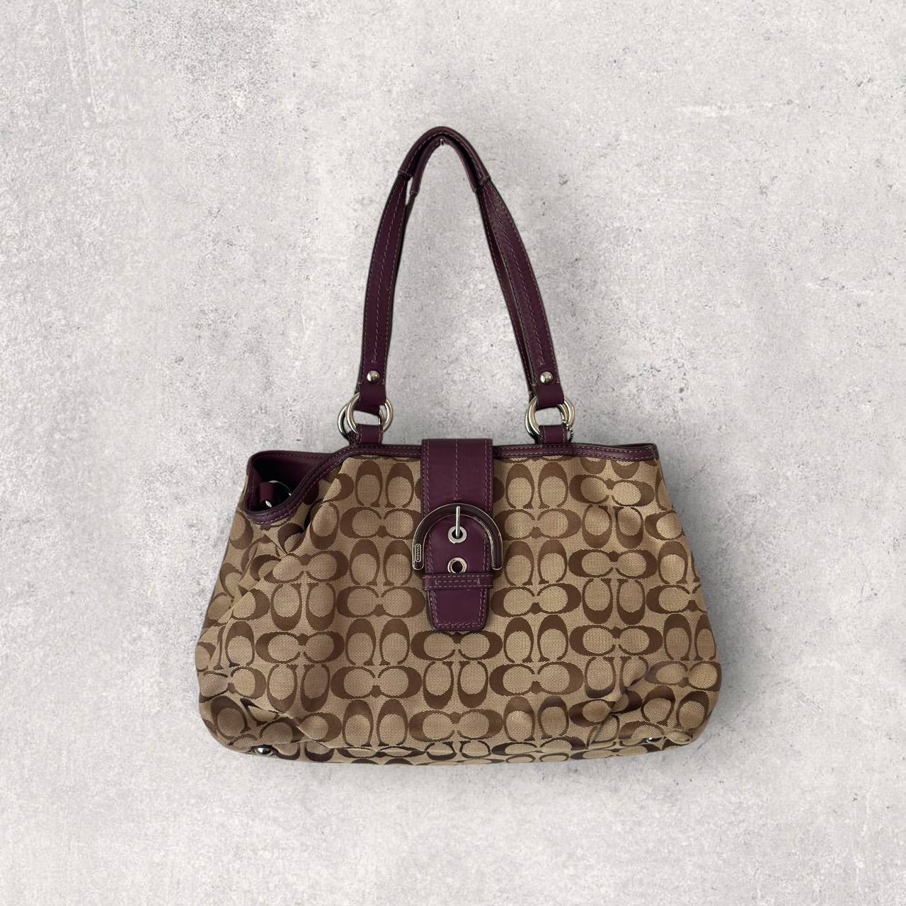 Authentic Vintage Coach Soho Signature Tote Bag