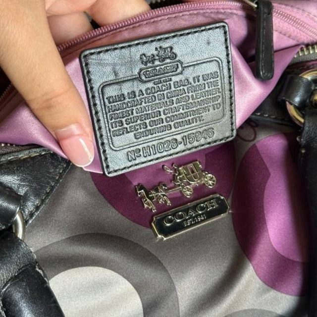 Authentic Vintage Coach Madison Sophia Clover Satchel Bag