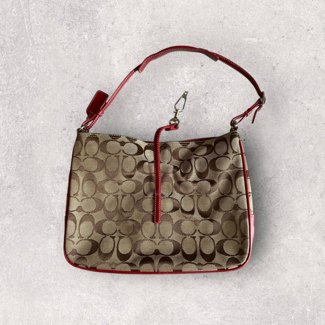 Authentic Vintage Coach Hamptons Signature Shoulder Bag