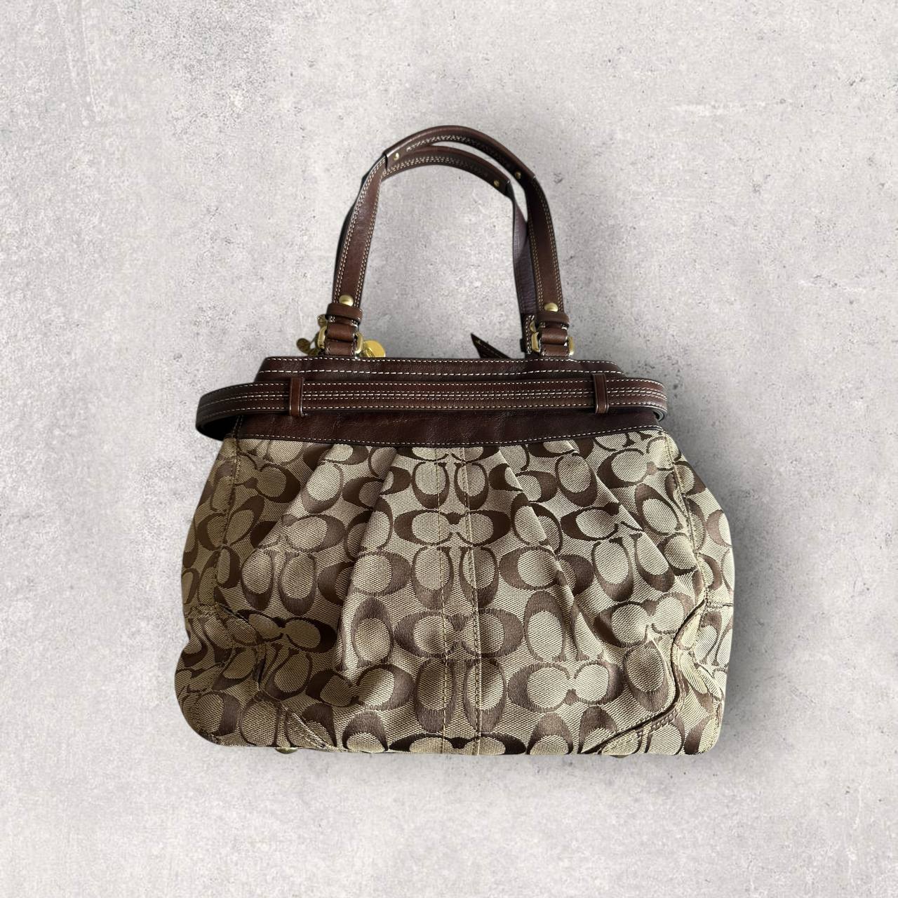 Authentic Vintage Coach Hamptons Signature Shoulder Bag