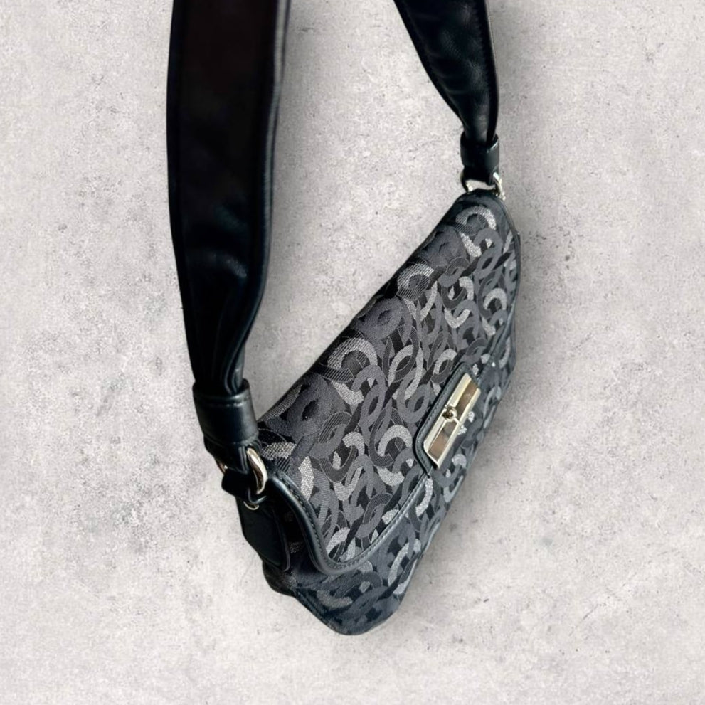 Authentic Vintage Coach Kristine Lurex OP Shoulder Bag