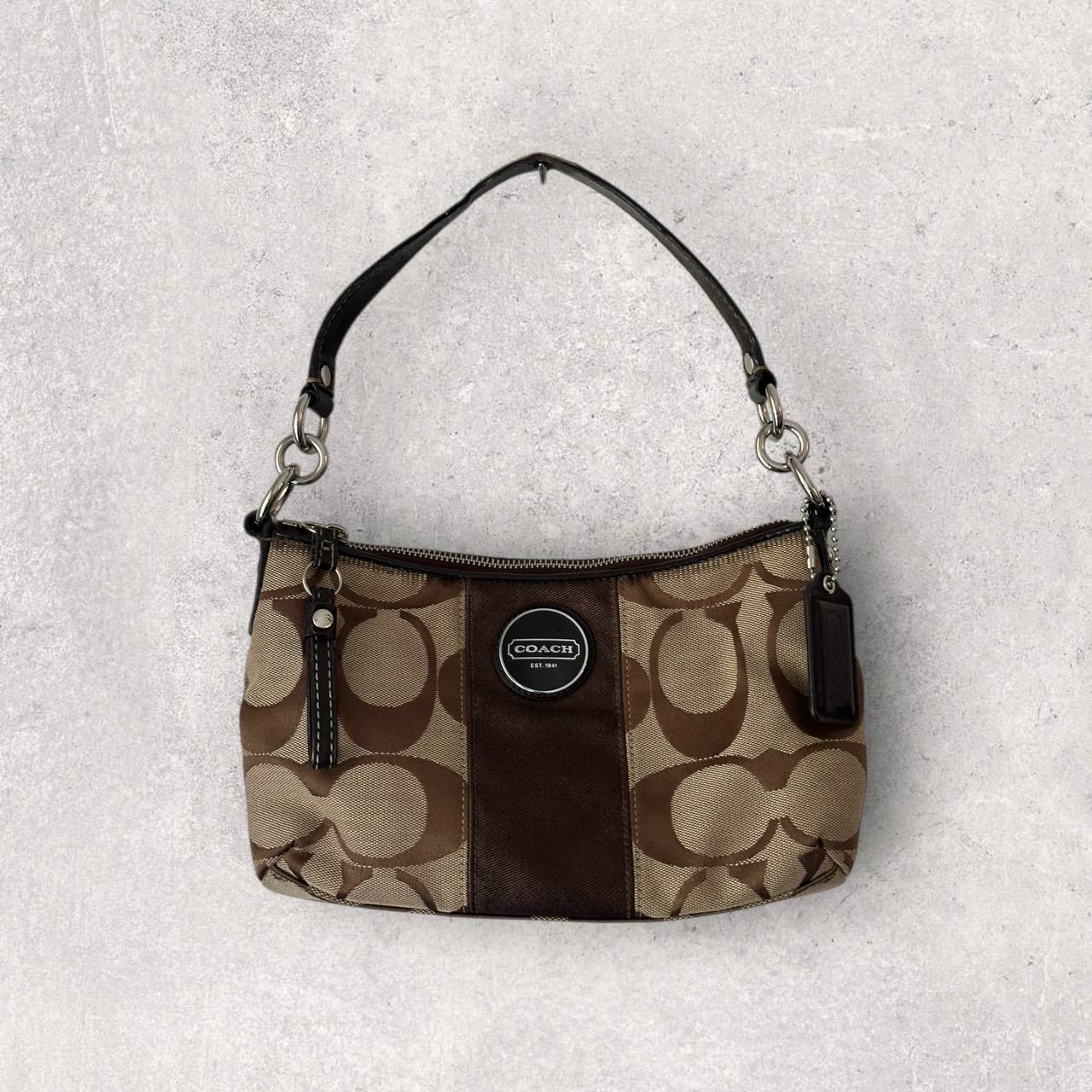 Authentic Vintage Coach Poppy Signature Shoulder Bag