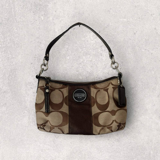 Authentic Vintage Coach Poppy Signature Shoulder Bag