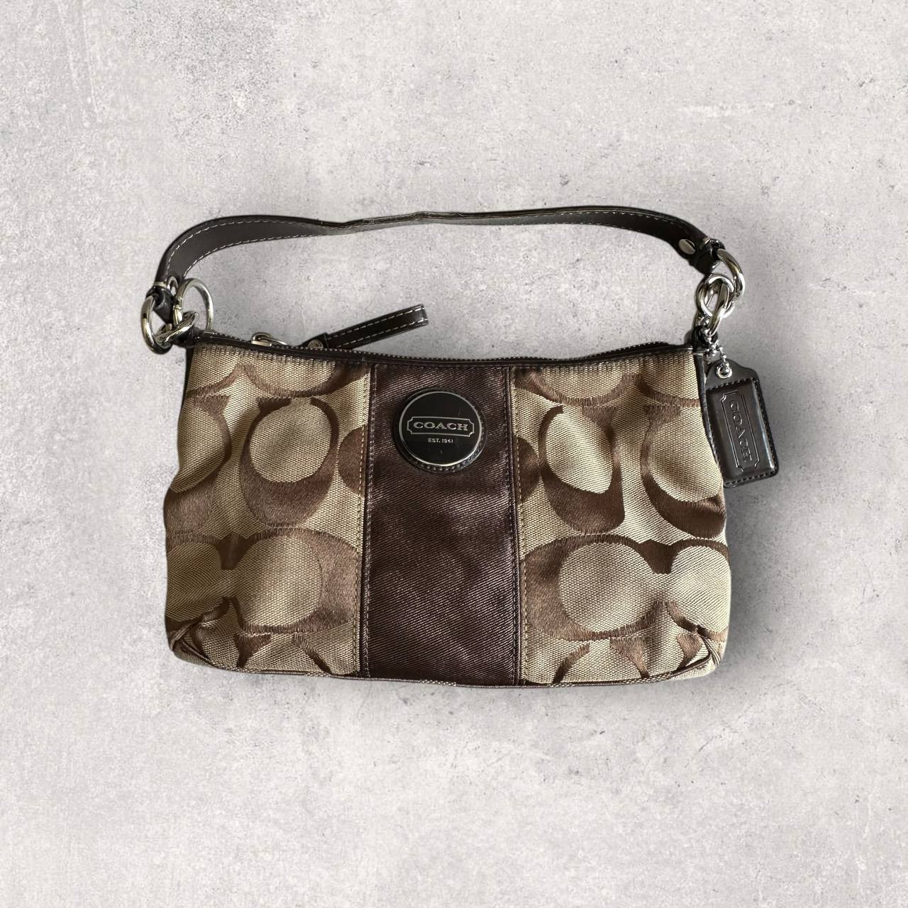 Authentic Vintage Coach Poppy Signature Shoulder Bag
