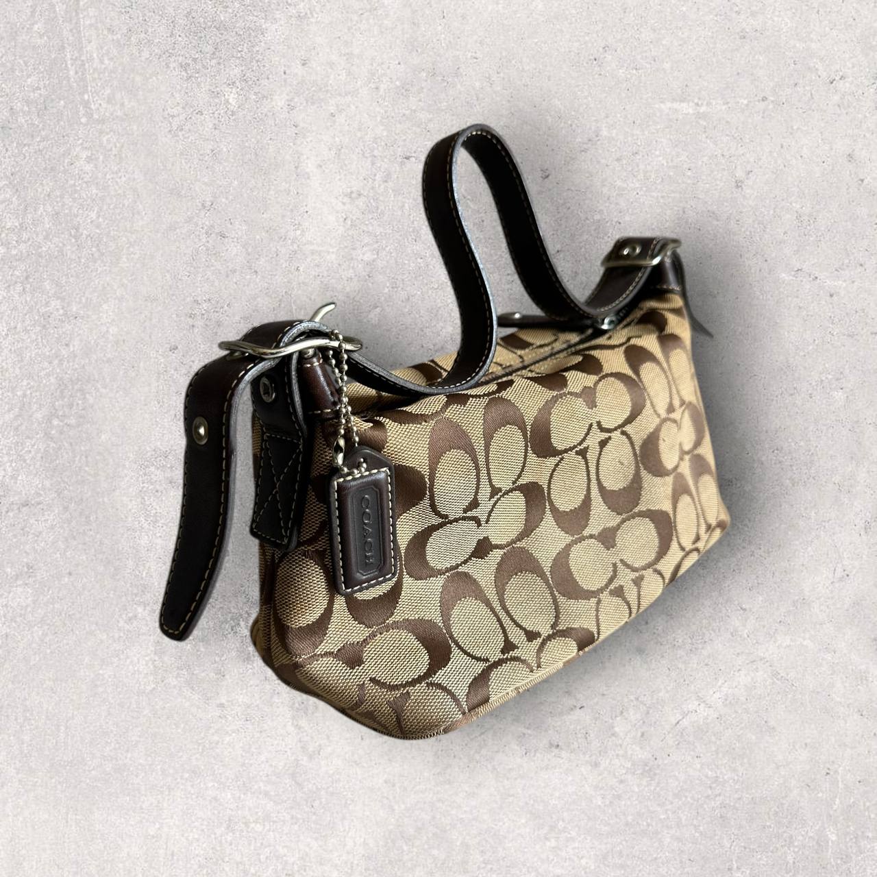 Authentic Vintage Coach Signature Shoulder Bag