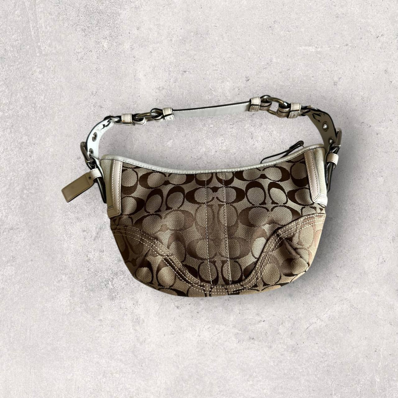 Authentic Vintage Coach Signature Hobo Bag