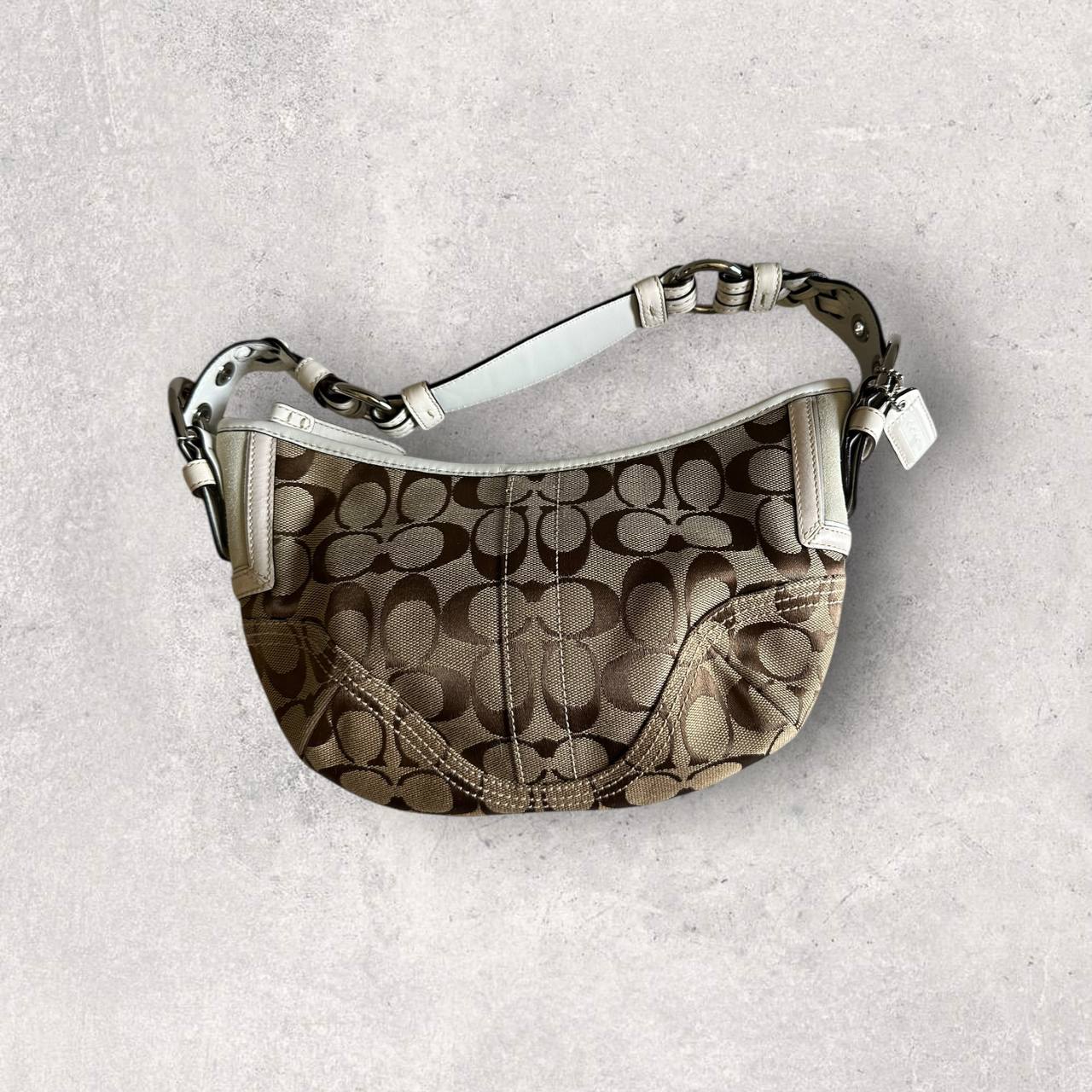 Authentic Vintage Coach Signature Hobo Bag