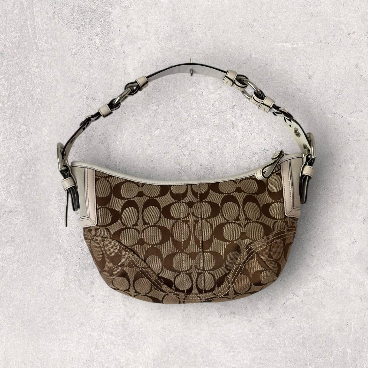 Authentic Vintage Coach Signature Hobo Bag
