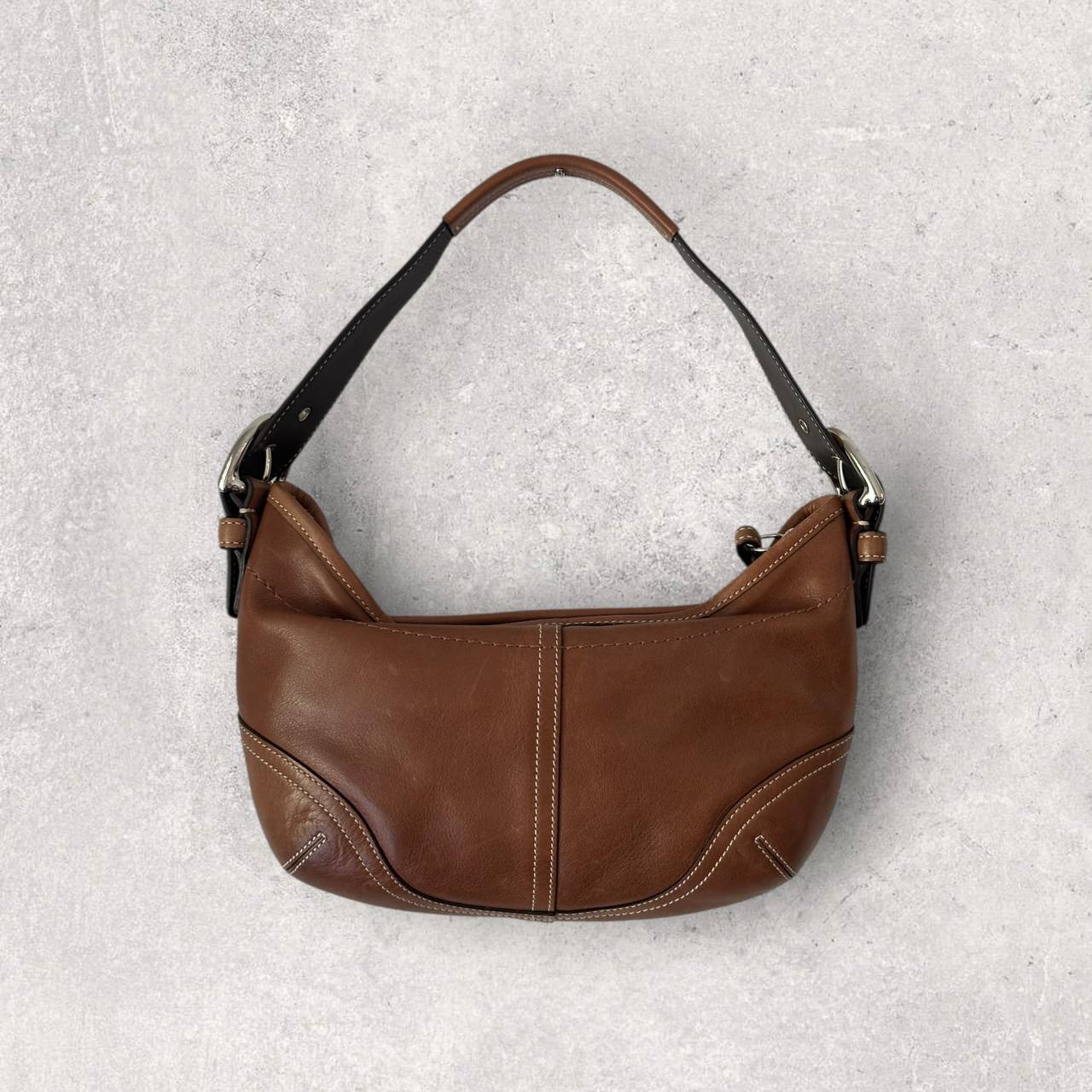 Authentic Vintage Coach Leather Hobo Bag
