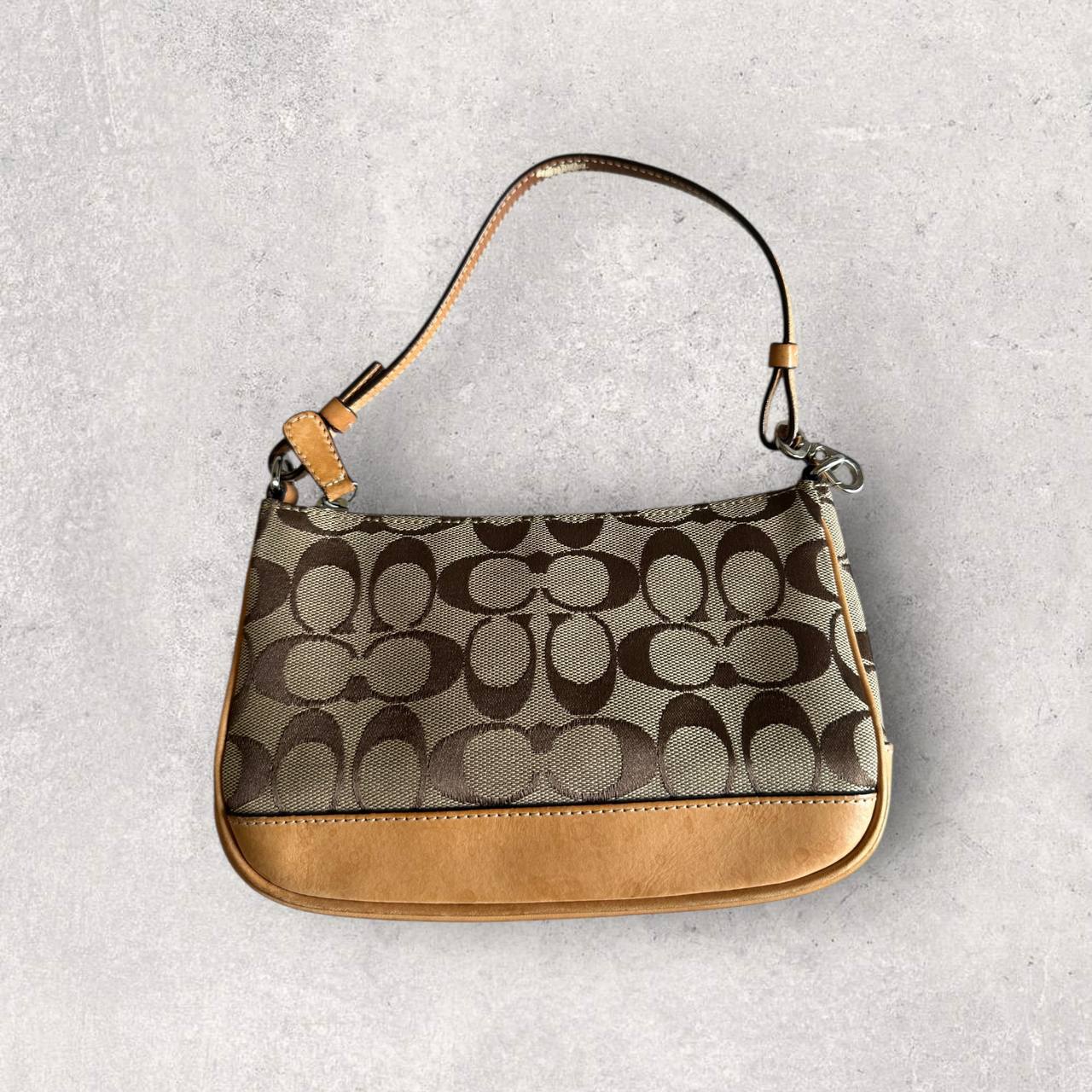 Authentic Vintage Coach Demi Signature Shoulder Bag