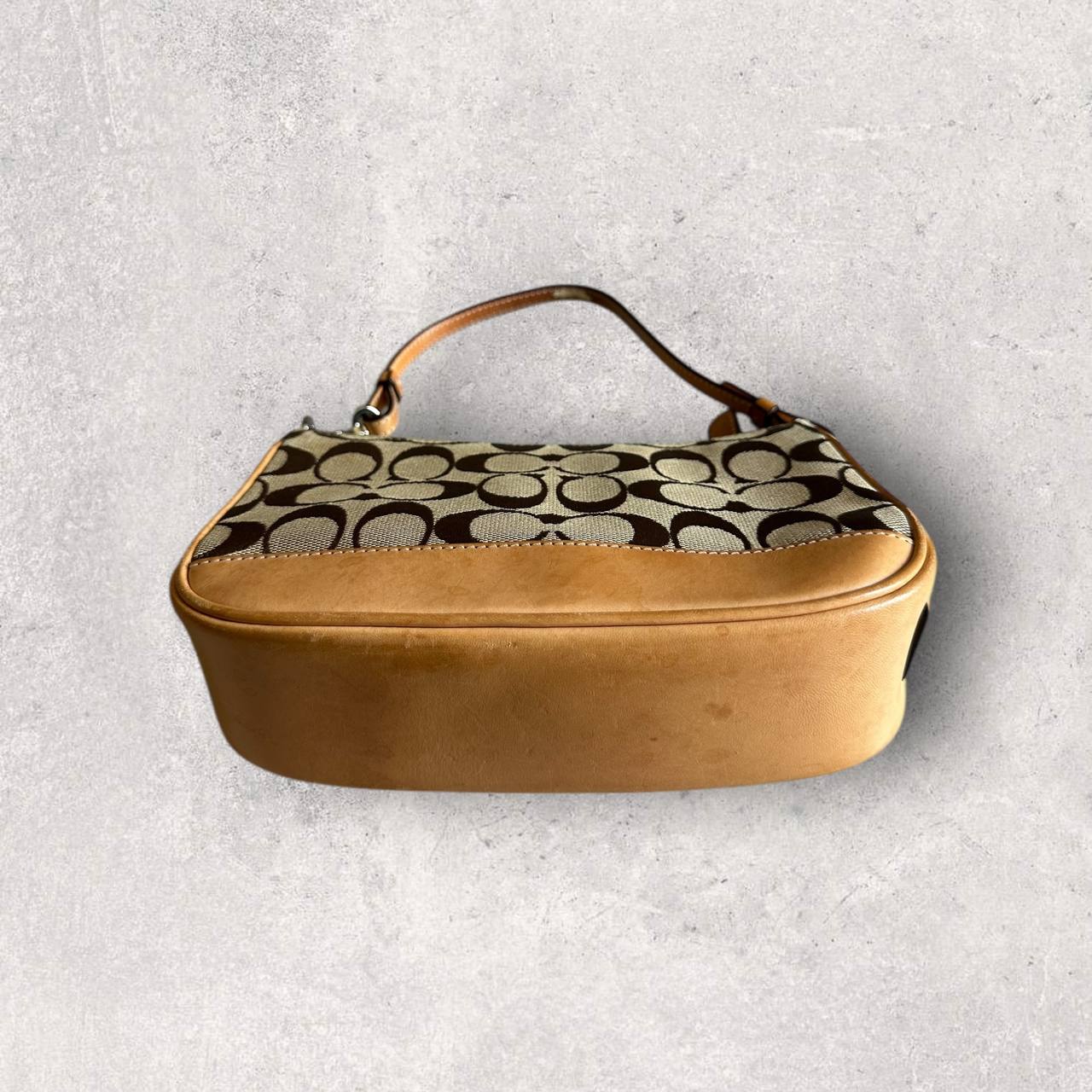 Authentic Vintage Coach Demi Signature Shoulder Bag