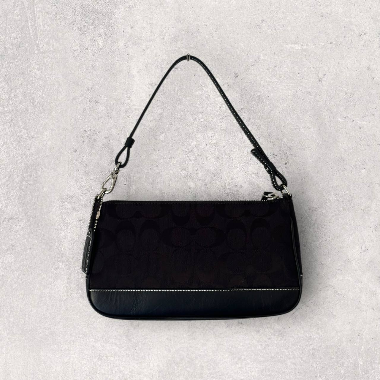 Authentic Vintage Coach Demi Signature Shoulder Bag