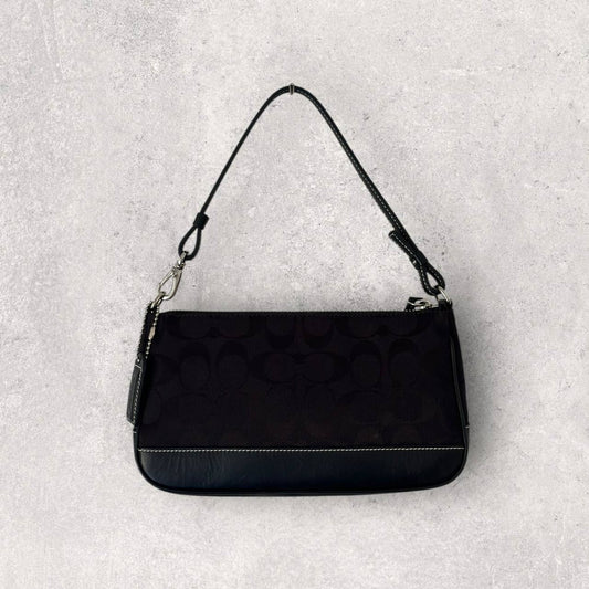Authentic Vintage Coach Demi Signature Shoulder Bag
