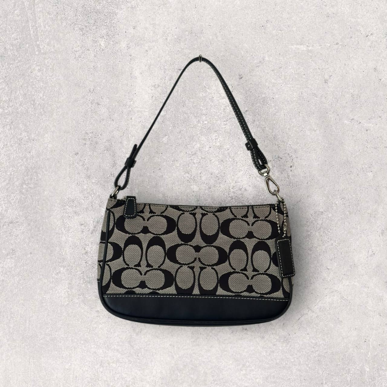 Authentic Vintage Coach Demi Signature Shoulder Bag