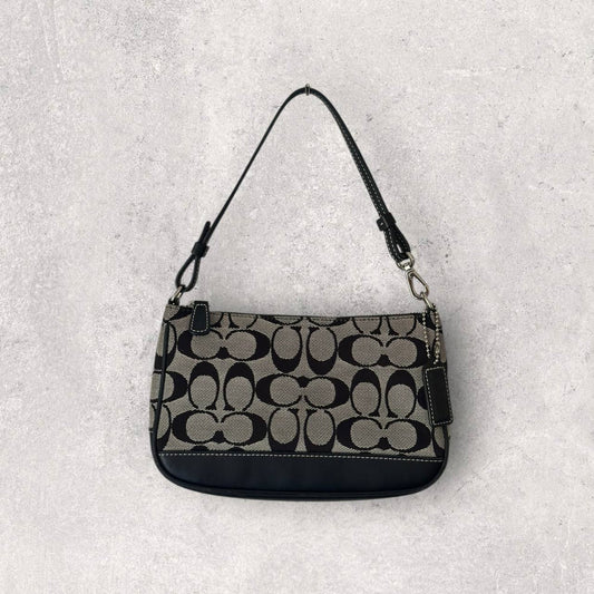 Authentic Vintage Coach Demi Signature Shoulder Bag