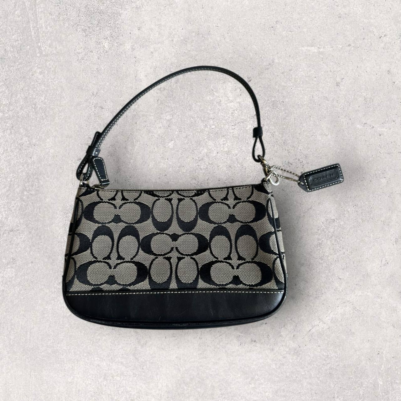 Authentic Vintage Coach Demi Signature Shoulder Bag